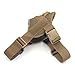 Lifeunion Tactical Dog Vest Nylon Patrol Waterproof K9 Service Dog Vest Harness for Training Hiking Outdoor Sports(AOR1,L)