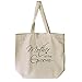 ELEGANTPARK Mother of The Groom Gifts Bag for Women Mother of The Groom Tote Bag Mother Gifts Bag for Wedding Gifts 100% Cotton