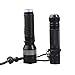 ledsniperBrightest Tactical Flashlight Torch ,Multifunctional Self Defense Survival Knife, Adjustable Focus Zoomable, CREE Q5 LED, 3 Modes, 500 Lumens,Outdoor Sport come with wall&car charger