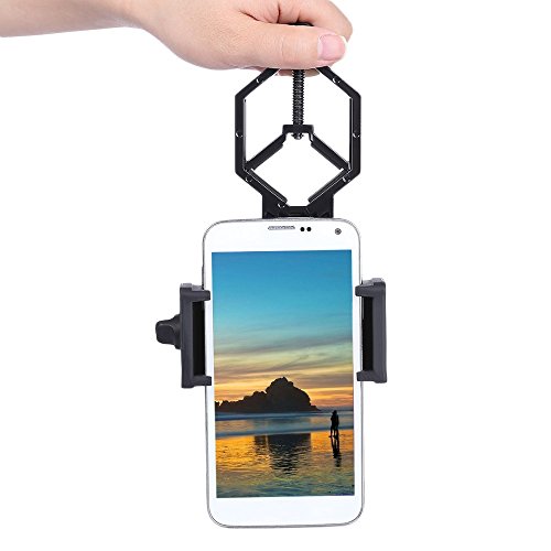 Xelparuc Cell Phone Adapter Mount for Binocular Monocular Spotting Scope