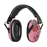 Mossy Oak Hunting Accessories Lula Womens Shooting MO-LSM Ear Muff NRR Rating 22, Clear