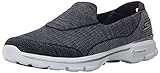 Skechers Performance Women's Go Walk 3 Super Sock 3 Walking Shoe, Navy/White, 9 M US