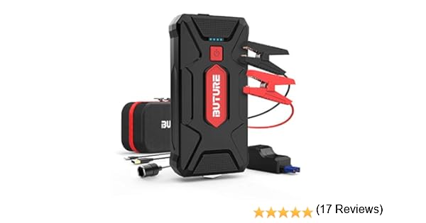 BuTure 1600A Arrancador de Coches, 20000mAh Arrancador de Baterias ...
