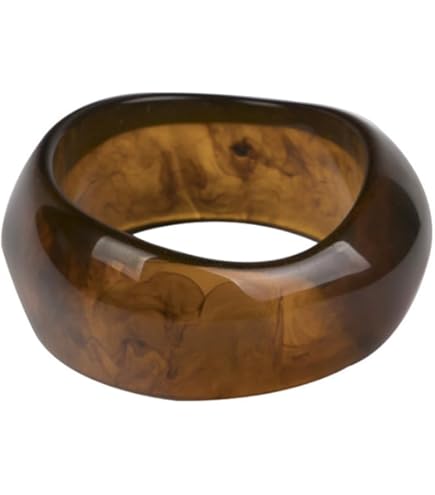 Amazon.com: STBQHG Colorful Resin Bangle Bracelets Wide