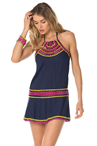 Becca by Rebecca Virtue Women's Scenic Route Tank Dress Swim Cover Up