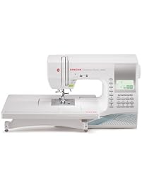 SINGER 9960 Quantum Stylist 600-Stitch Computerized Sewing Machine with Extension Table, Bonus Accessories and Hard Cover