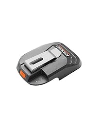 Ridgid ac86072b 18 V fuente de alimentación portátil USB Carga teléfonos & Tablets con botón Activar (Bulk embalaje)