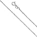 14k Yellow OR White Gold SOLID 1mm Singapore Chain Necklace with Spring Ring Clasp