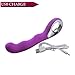 G Spot Vibrator,Female Vibrators Dildo for Clitoral Vagina Anal Stimulator Powerful Motor Waterproof with 10 Vibration Patterns Adult Sex Toys for Women Couple (Purple)