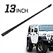 Rydonair Antenna Compatible with Jeep Wrangler JK JKU JL JLU Rubicon Sahara (2007-2020) | 13 inches Flexible Rubber Antenna Replacement | Designed for Optimized FM/AM Reception primary