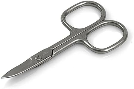 Doppelring Nickel Plated Nail Scissors. Made in Germany, Solingen