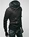 Men's Oblique Zipper Jacket Cosplay Costumes Hoodie II Coat
