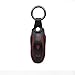 Topfit  Leather Stitching Remote Key Fob Pocket Bag for Tesla Model S (Red)