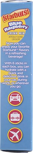 STARBURST SINGLES TO GO BLUE RASPBERRY DRINK MIX