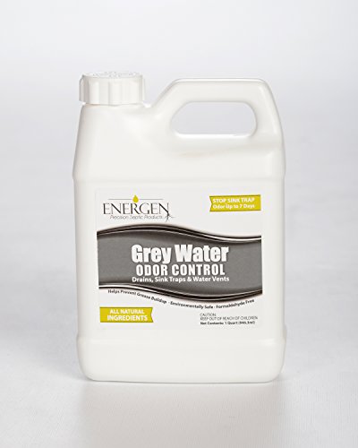 Energen Grey Water Tank Treatment - Holding Tank Odor Control and Cleaner - RV Water Tank Deodorizer - 32 Ounces