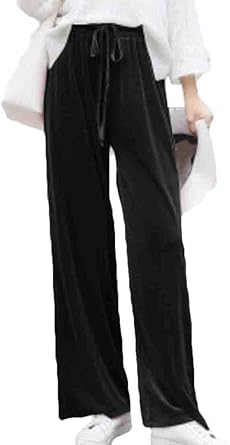 high waist open leg pants