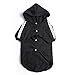 LesyPet Big Dog Hoodies Sports Clothes, 5XL, Black
