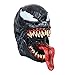 Adult Halloween Rubber Latex Party Venom Mask Head Costume Eddie Brock Full Face Helmet