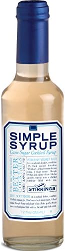 Stirrings Mixer Simple Syrup, 12 oz. - Pack of 1