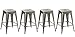 BTExpert bar Metal Brush Modern Counter stool, 24