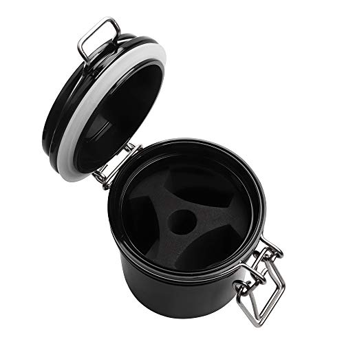 Eyelash Glue Storage Tank Individual Adhesive Stand Activated Sealed Storage Jar Container Eyelash Extension Tool, 1Pc