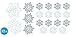 Christmas Snowflake Paper Cutouts Mega Value Pack, 30 Ct. | Party Decoration