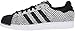 adidas Originals Men's Superstar Snake Pack Fashion Sneaker, Core Black/Core Black/White, 11 M US