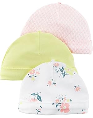Baby Girls Caps 126g301, Assorted, 0-3