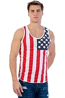Patriotic American Flag Men's TANK
