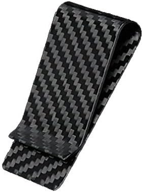 100% Carbon fiber money clip card holder wallet