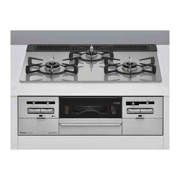 リンナイ ビルトインコンロ SENCE センス 幅60cm ガラストップ(シルキーシルバー/都市ガス) RS31W36T2RVW-13A商品画像