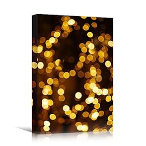 signwin Canvas Wall Art Bokeh Art Abstract Abstract...
