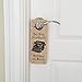 GRAPHICS & MORE Do Not Disturb Writer at Work Plastic Door Knob Hanger Sign