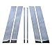 Ferreus Industries Polished Stainless Pillar Post Trim Cover fits: 2000-2011 Cadillac Deville DTS 4 Door Sedan PIL-007-CR
