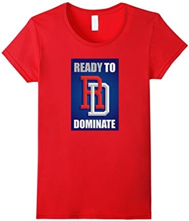 Women's DOMINICAN REPUBLIC BASEBALL TEAM SUPPORT TSHIRT Medium Red