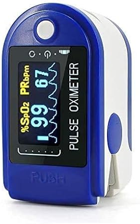 ITRUE Finger Pulse Oximeter, SPO2 Blood Oxygen Saturation, Pulse Rate (PR) with OLED Digital Display