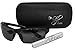 In Style Eyes Magnificent Maui Wrap Polarized Nearly Invisible Line Bifocal Sunglasses Black 2.00