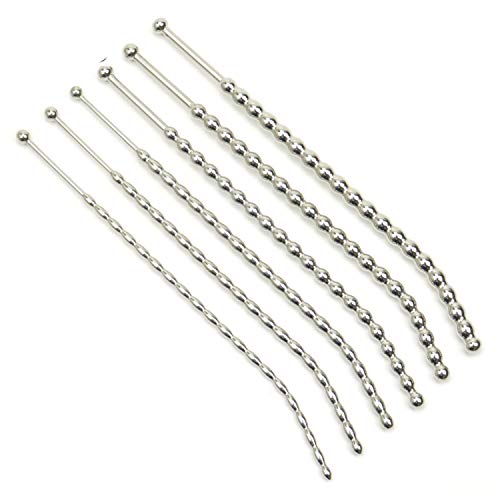 YUNJIYIFANG Nice Dilator Penis Plug Stainless Steel Catheters Sounds Dilatador Uretral Masturbator Sex Toy - Thumbnail 5