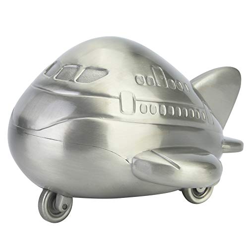 Money Jar for Kids, Air Plane Shape, Cute Piggy Bank, Money Saving Jar, for Kid's Present, for Nursery Decoration, Desktop Ornament, Children Fun Toy - Thumbnail 6