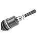 Front Driver and Passenger CV Axle Assembly Set Neoprene Boots Moly Greased Compatible with 2001-2008 Ford Escape 2001-2008 Mazda Tribute 2005-2008 Mercury Mariner Automatic Transmission