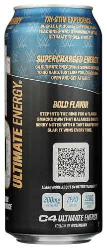 C4 ULTIMATE ENERGY RUTHLESS RASPBERRY