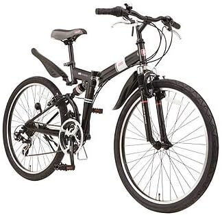 Amazon コールマン 26インチ折りたたみマウンテンバイク Atb Wサスペンション付 ブラック C Ftb2621ws Bk コールマン Coleman 折りたたみ自転車