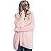 nurrat Women Casual Loose Solid Cardigan Long Sleeve Open Front Knitted Outwear Cardigans