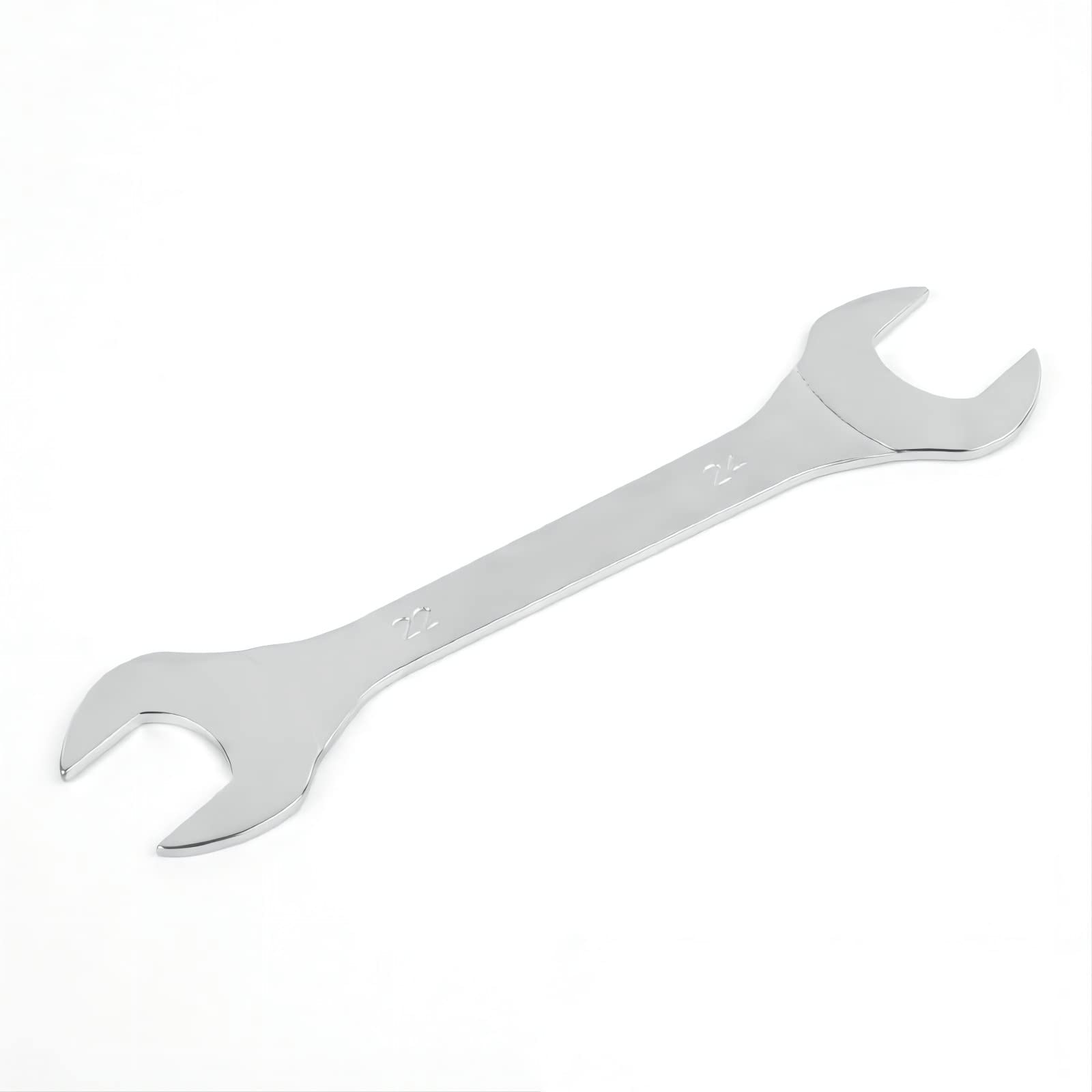 Aoktorkit Double Open End Spanner,Chrome Vanadium Steel 22 * 24MM Wrench Super-Thin Open Ended Wrench Flat Spanner for Narrow Space,DIY,Pipeline,Repair Bicycle Repair and Home Maintance