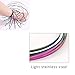 Sporting Style Magic Arm Flow Rings- 4 Pack 3D Spring Fidget Bracelet,Kinetic Arm Slinky Toys,Rave Accessories, Festival Accessories for Kids Adults (4-Pack)