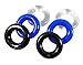 Penile Cock Ring Silicone Male Erection Enhancement Stay Hard Set of 6 Cockrings Discreet Packaging