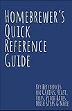 Homebrewer's Quick Reference Guide: Key References on Grains, Yeast, Hops, Pitch Rates, Mash Steps, by Steve Smith