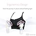 Hands-Free Breast Pumping Bra, Nursing and Pumping Bra with 2 Free Nursing Pads, Convertible Straps, Compatible with Breast Pumps by Medela, Philips Avent, Lansinoh, Bellema, Evenflo Size M