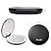 KEDSUM LED Lighted Compact Travel Mirror, 1x/10x Magnification Lighted Makeup Mirror, Hand Held Folding Magnifying Mirror with Lights, Large 5