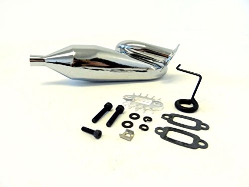 NEW Rovan RC HD Rear Mount Tuned Exhaust Pipe Fits HPI Baja 5B 5T SS King Motor